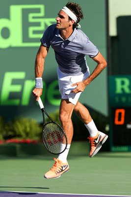 Roger Federer Sony Open Key Biscayne 2014