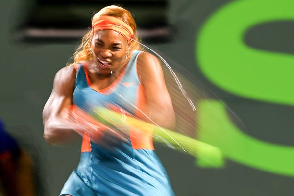 Serena Williams Sony Open Key Biscayne 2014
