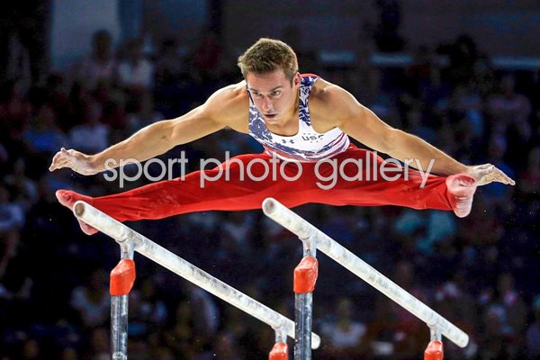 Samuel Mikulak USA Parallel bars Pan Am Games