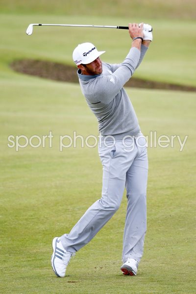 Dustin Johnson British Open Championship 2015