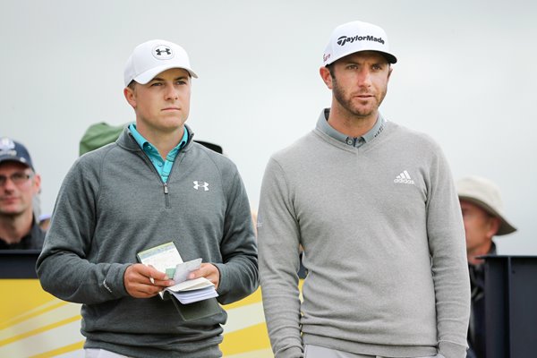 Jordan Spieth & Dustin Johnson Open 2015