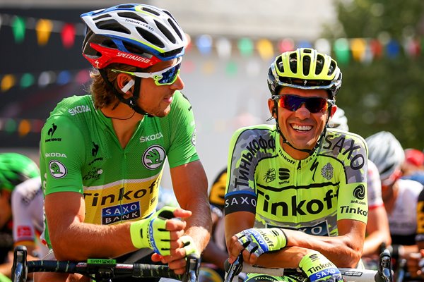 Alberto Cantador & Peter Sagan Tour de France 2015