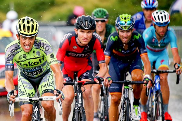 Contador Valverde Van Garderen Tour de France 2015