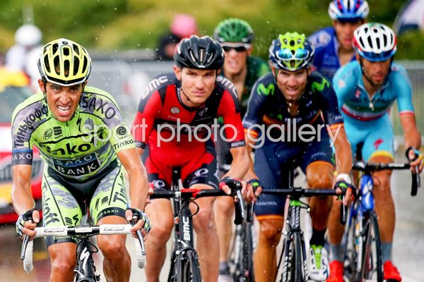 Contador Valverde Van Garderen Tour de France 2015