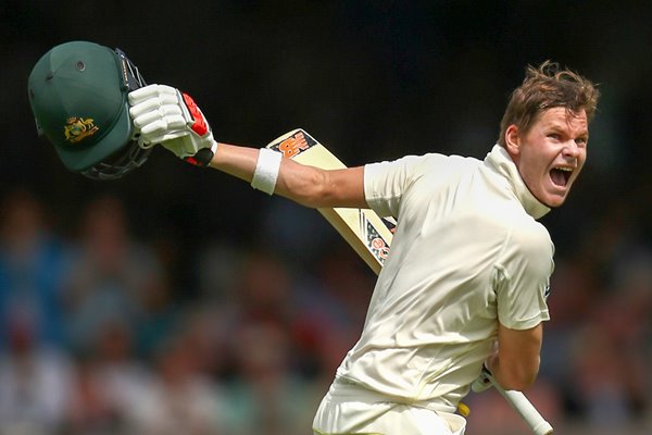 Steve Smith Celebrates DOuble Century LOrds 2015