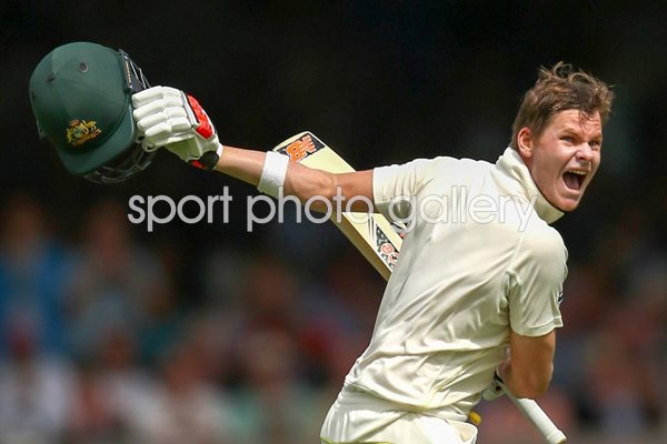 Steve Smith Celebrates DOuble Century LOrds 2015