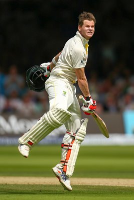 Steve Smith Celebrates DOuble Century LOrds 2015