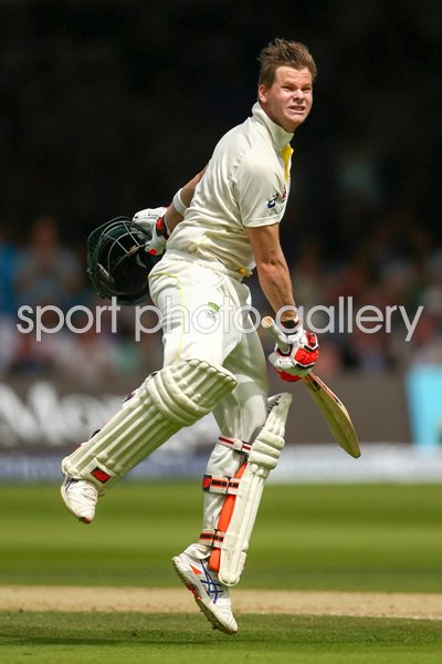 Steve Smith Celebrates DOuble Century LOrds 2015