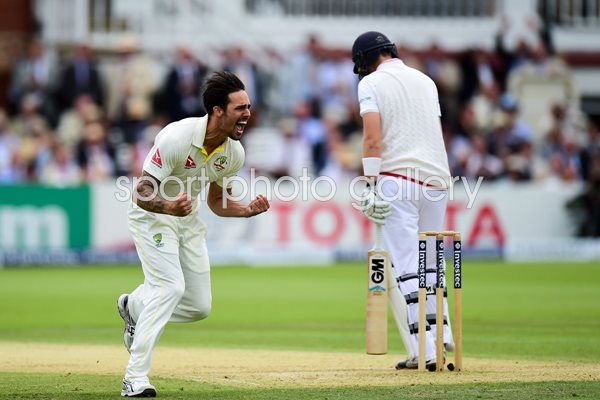 Mitchell Johnson Australia v England Lords 2015