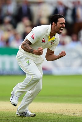 Mitchell Johnson Australia v England Lords 2015