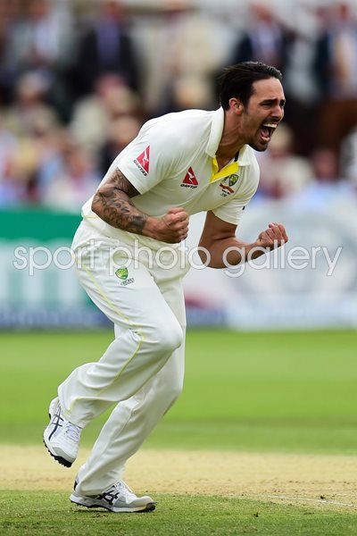 Mitchell Johnson Australia v England Lords 2015