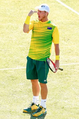 Lleyton Hewitt Australia v Kazakhstan 2015