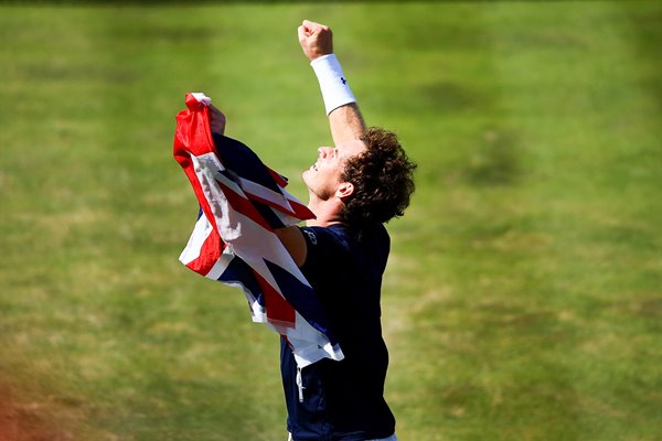 Andy Murray Great Britain v France 2015