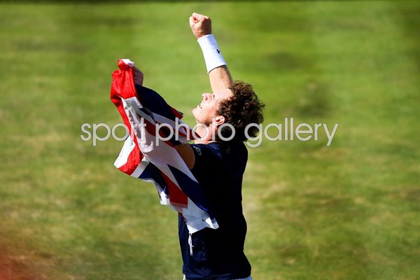 Andy Murray Great Britain v France 2015