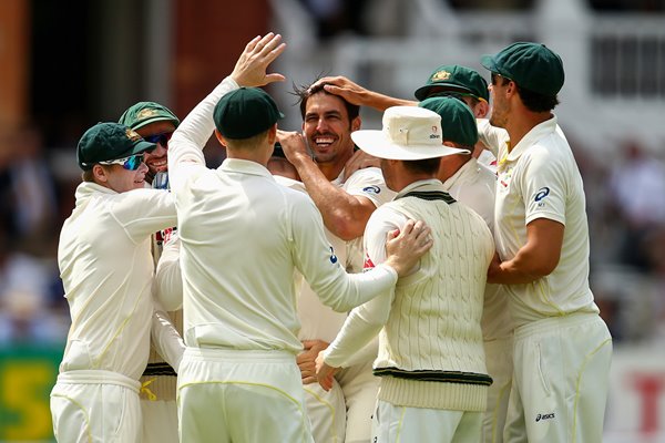 Mitchell Johnson Australia v England Lords 2015