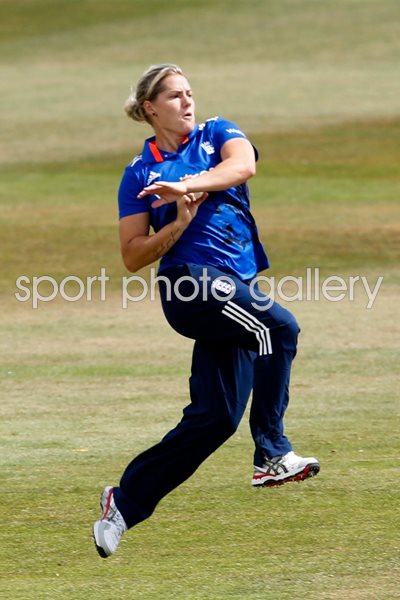 Katherine Brunt England v Australia 2015