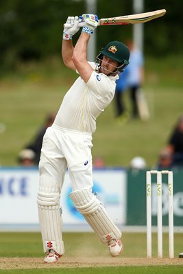 Shaun Marsh of Australia v Derbyshire Ashes Tour 2015