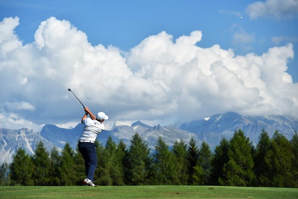 Sergio Garcia European Masters Crans Montana 2015