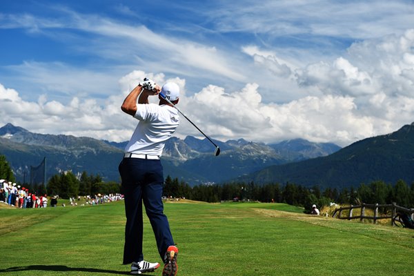 Sergio Garcia European Masters Crans Montana 2015