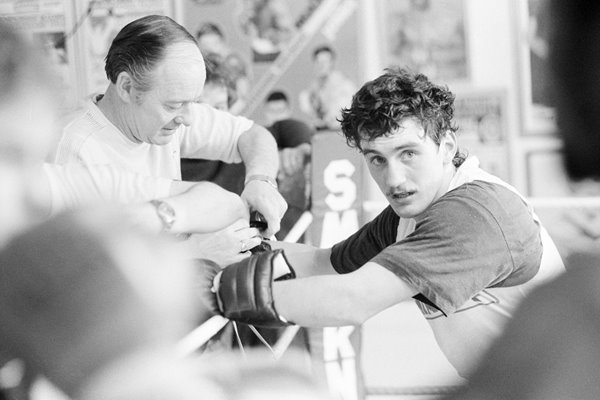 Barry McGuigan Gym Training 1985