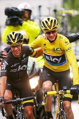 2015 Chris Froome & Richie Porte Paris