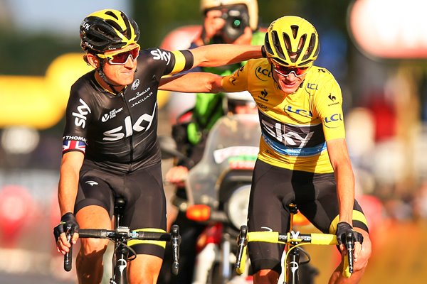 Chris Froome & Geraint Thomas Tour De France 2015