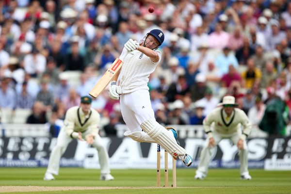  Jonny Bairstow bounced out Mitchell Johnson Ashes 2015