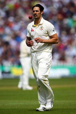 Mitchell Johnson Australia v England Edgbaston