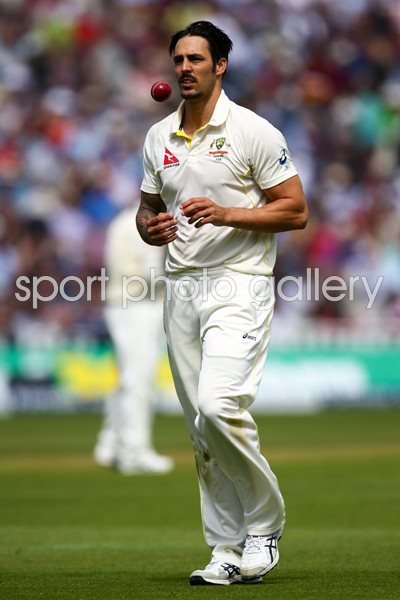 Mitchell Johnson Australia v England Edgbaston