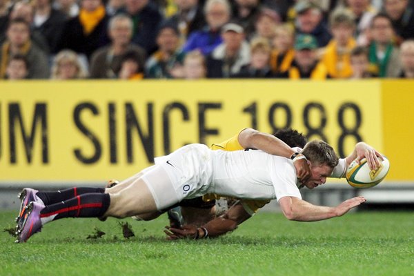 Chris Ashton touches down in Sydney 2010 