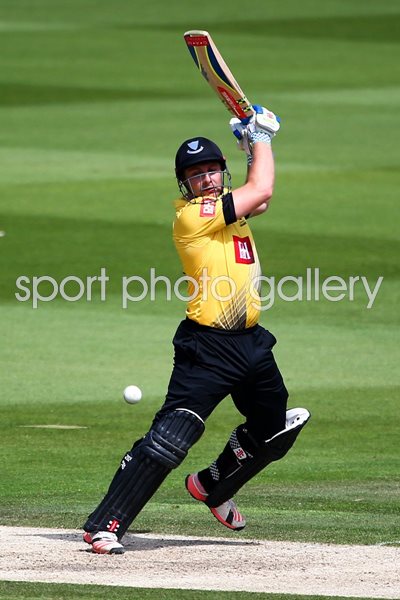 Luke Wright Sussex v Nottinghamshire Royal London Cup 2015