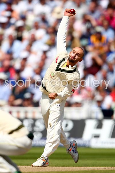 Nathan Lyon Australia v England Ashes Edgbaston 2015