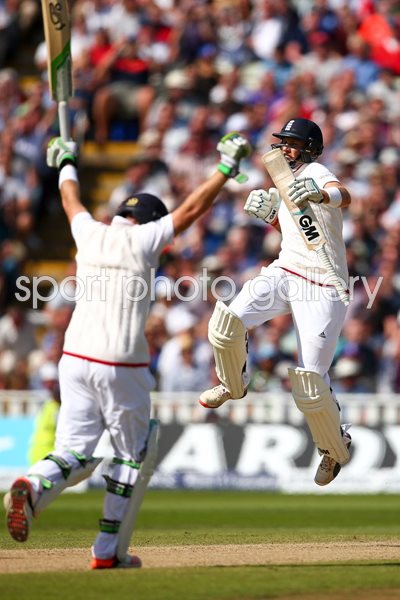 2015 Joe Root & Ian Bell Edgbaston Ashes 2015