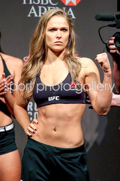 Ronda Rousey v Correia Weigh-in Rio 2015