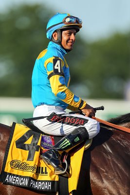 Victor Espinoza American Pharoah Haskell Invitational 2015