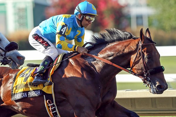 Victor Espinoza American Pharoah Haskell Invitational 2015