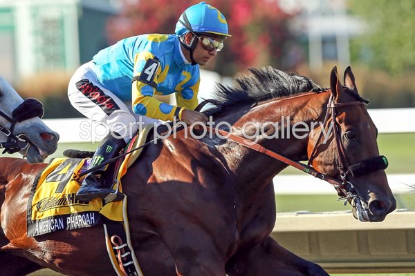 Victor Espinoza American Pharoah Haskell Invitational 2015