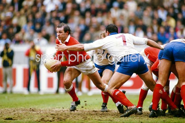 Terry Holmes Wales v France Paris 1985