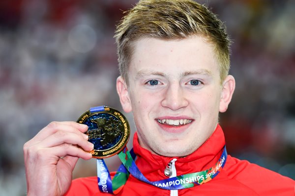 Adam Peaty World 100m Breaststroke Gold Kazan 2015