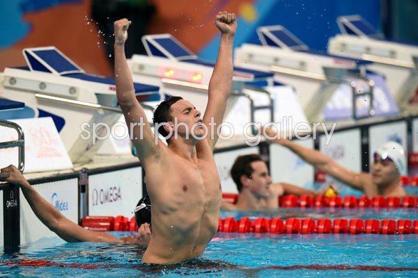 James Guy World Swimming Gold 200m Freestyle Kazan 2015