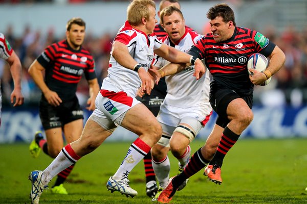 Schalk Brits Saracens v Ulster Heineken Cup Quarter-Final 2014