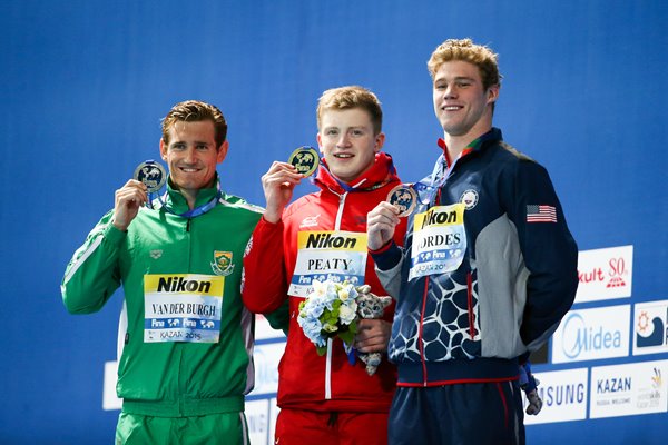 Adam Peaty World 50m Breaststroke Gold Kazan 2015