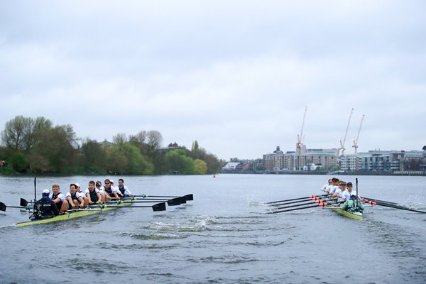 Oxford v Cambridge University Boat Race River Thames 2014