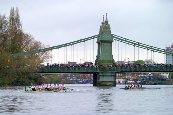 Oxford v Cambridge University Boat Race River Thames 2014