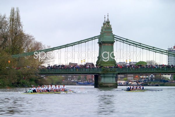 Oxford v Cambridge University Boat Race River Thames 2014