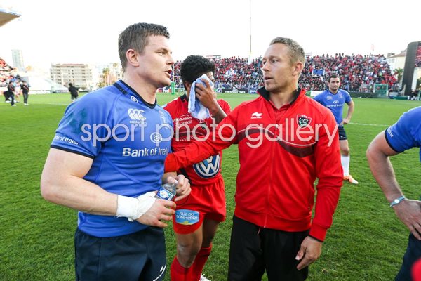 Brian O'Driscoll & Jonny Wilkinson Heineken Cup 1/4 Final 2014