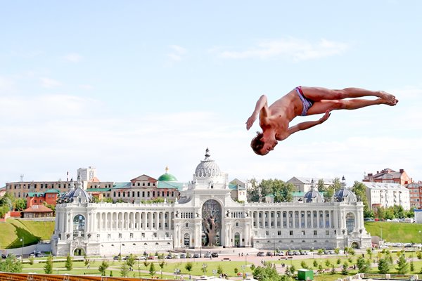 Gary Hunt Great Britain High Diving World Championships 2015