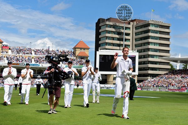 8 wickets Stuart Broad England Trent Bridge Ashes 2015