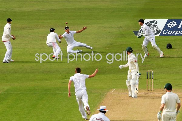 Alastair Cook, Ian Bell & Michael Clarke Trent Bridge Ashes 2015