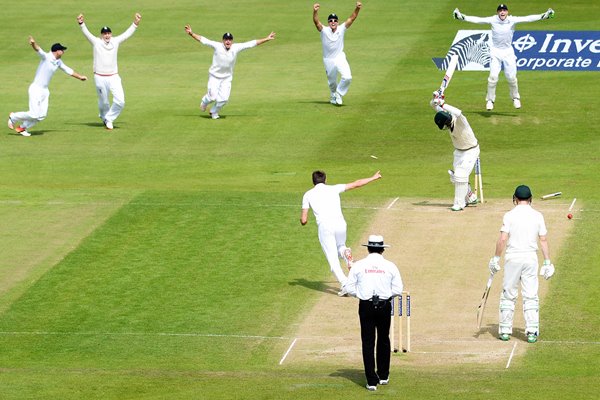 Ashes 2015 Moment of Victory Wood bowls Lyon
